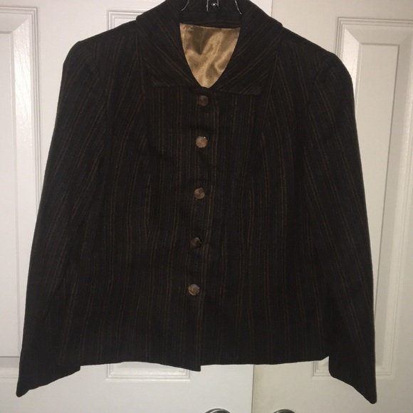 Structured heavy wool jacket - Picture 3 of 13